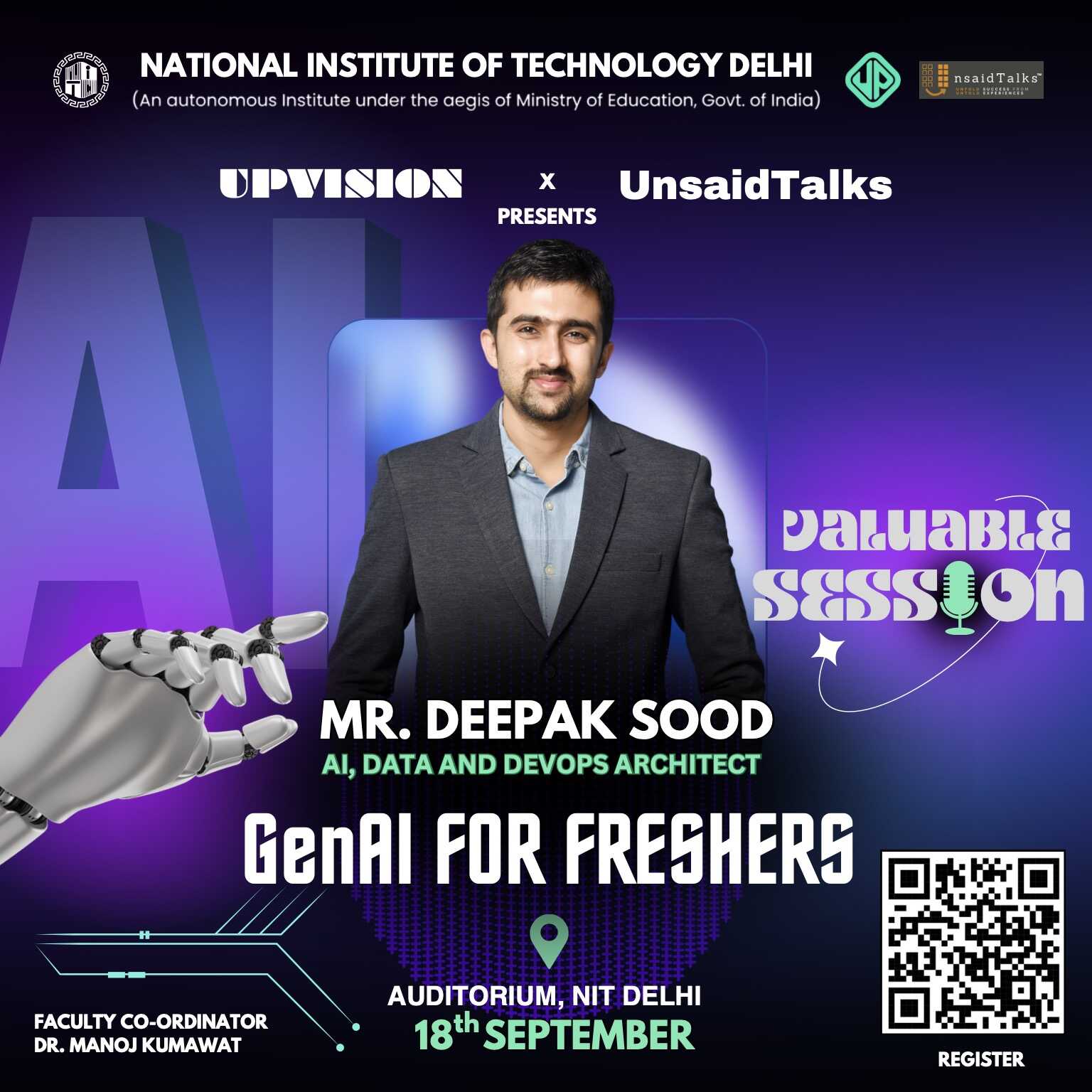 NIT Delhi - GenAI for Freshers